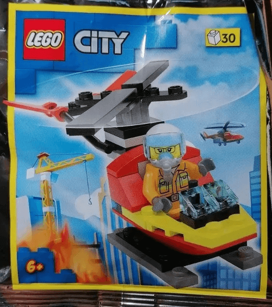 LEGO Fire Helicopter foil pack (952301-1) set, 2022