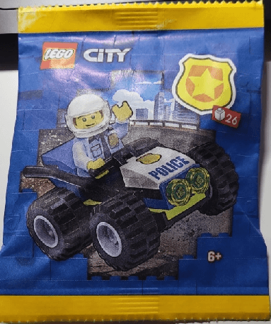 LEGO Police Buggy paper bag (952302-1) set, 2023