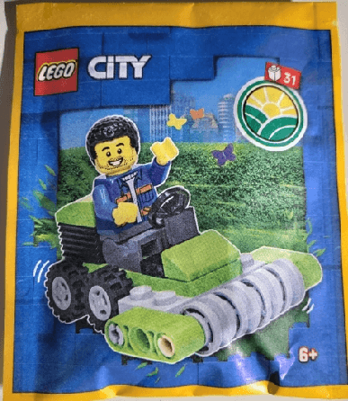 LEGO Farmer with Lawn Mower paper bag (952303-1) set, 2023