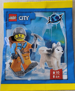 Arctic Explorer with Husky paper bag