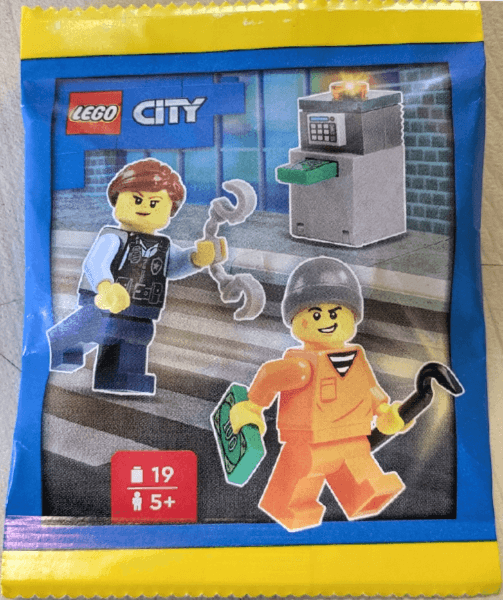 LEGO Police Chase paper bag (952501-1) set, 2024