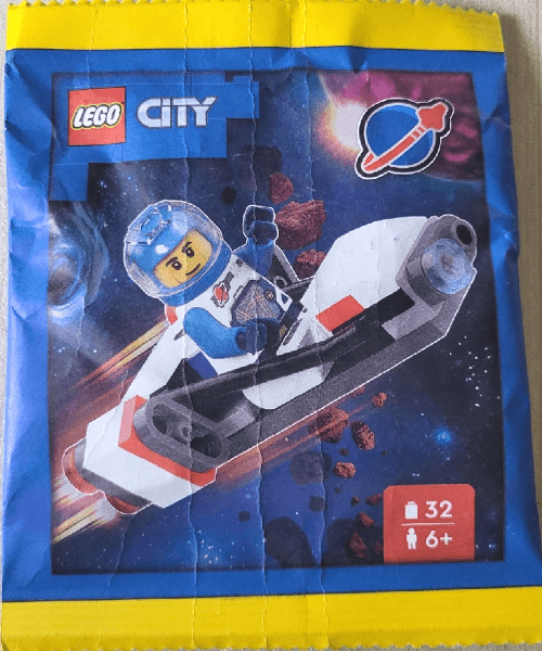 LEGO Astronaut with Spaceship paper bag (952504-1) set, 2025