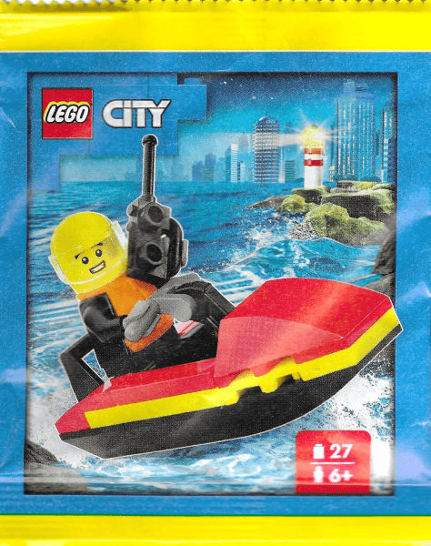 LEGO Rescue Mission with Jet Boat paper bag (952505-1) set, 2025