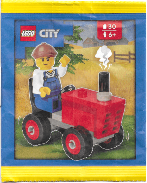 LEGO Farmer with Tractor paper bag (952509-1) set, 2025