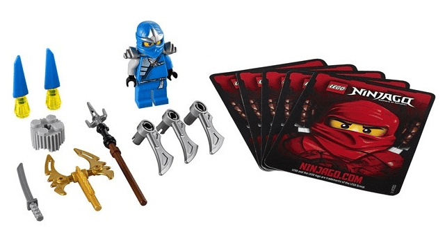 LEGO Jay ZX polybag (9553-1) set, 2012