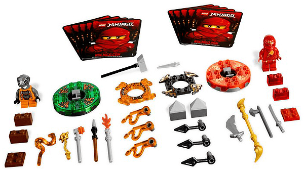 LEGO Weapon Pack (9591-1) set, 2012