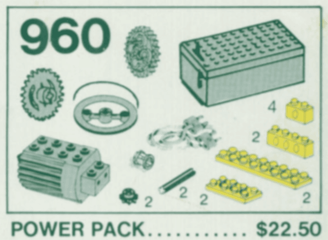 LEGO Power Pack (960-1) set, 1978