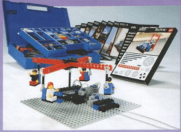 LEGO Technic Control Center (Technic Control 0 Set) (9700-1) set, 1987