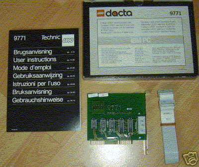 LEGO Interface Card and Cable for TC Logo - IBM compatible (9771-1) set, 1987