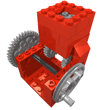 LEGO Motor (98959-1) set, 1977