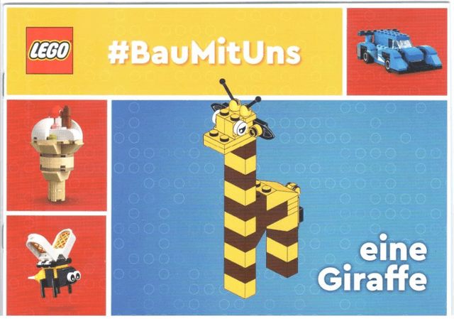 LEGO BauMitUns eine Giraffe (German) (BMU02-1) set, 2020