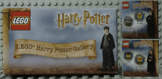 LEGO Harry Potter Gallery 2 - Hagrid, V. Dursley, Crabbe, Ron Weasley (HPG02-1) set, 2002