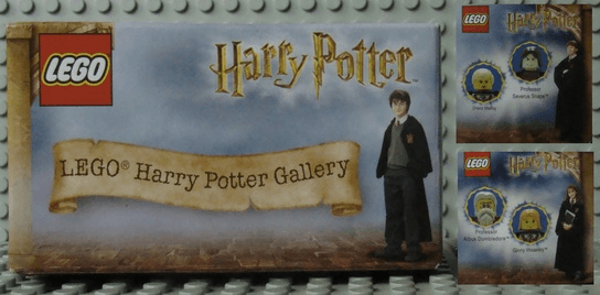 LEGO Harry Potter Gallery 3 - Dumbledore, Ginny Weasley, D. Malfoy, Snape (HPG03-1) set, 2002
