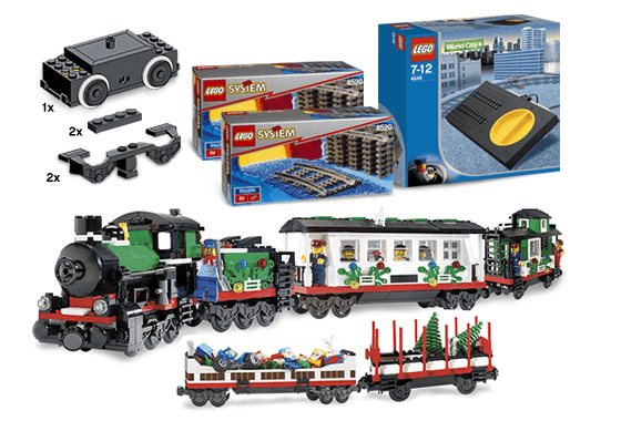 LEGO 9V Holiday Train Collection (K10173-1) set, 2006