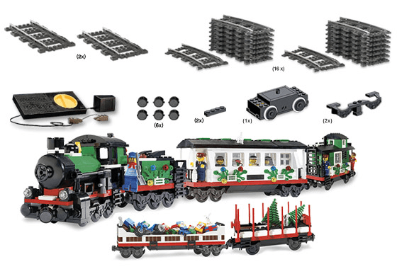 LEGO Holiday Train Starter Collection (K2159-1) set, 2006