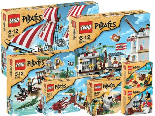 LEGO Big Pirates Collection (K6243-1) set, 2009