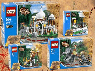 LEGO Orient Expedition in India Kit (K7418-1) set, 2003