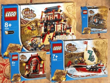 LEGO Orient Expedition in China Kit (K7419-1) set, 2003