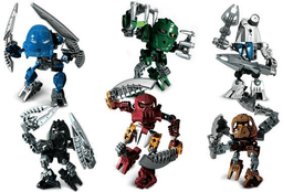 LEGO Matoran of Voya Nui Collection (8721, 8722, 8723, 8724, 8725, 8726) (K8725-1) set