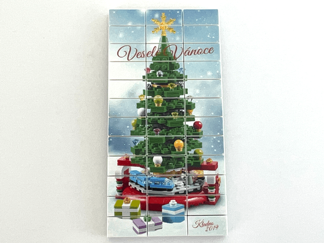 LEGO Kladno Christmas Puzzle Promotional 2020 - Veselé Vánoce (Kladno2019-1) set, 2019