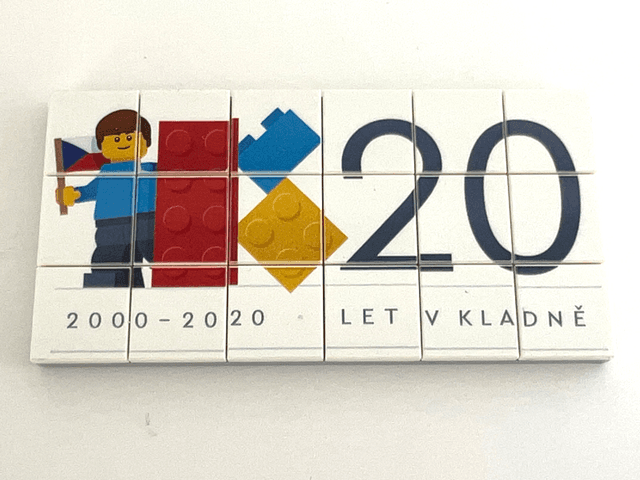 LEGO Kladno Christmas Puzzle Promotional 2020 - Let V Kladně (Kladno2020-1) set, 2020