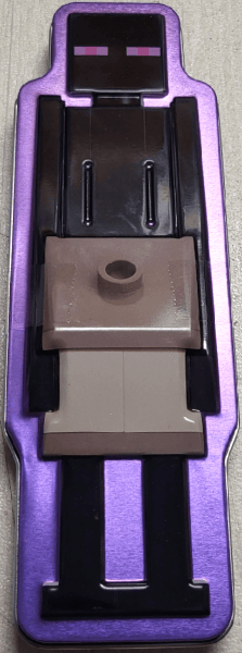 Space Sentinel with Enderman and Endermite metal box