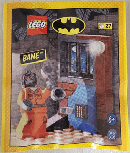 Bane with Prison Cell paper bag
