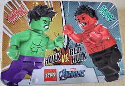 Hulk vs. Red Hulk metal box
