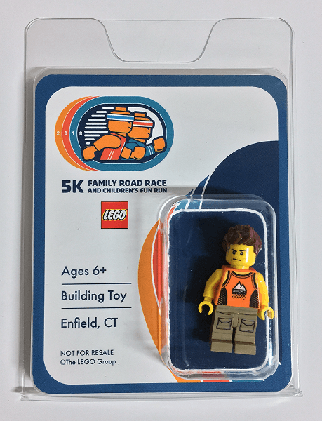 LEGO 5k Family Road Race Male 2018 blister pack (RRFR18M-1) set, 2018
