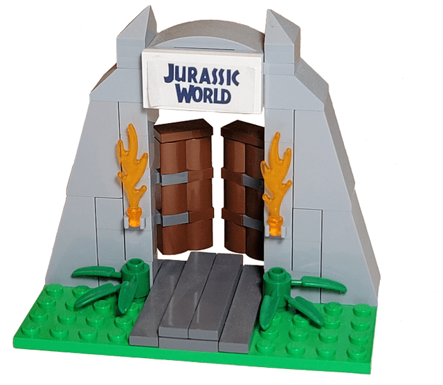 LEGO Toys "R" Us Exclusive Build - Jurassic World Gate (TRUJWGATE-1) set, 2015