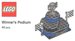 LEGO Toys "R" Us Exclusive Build - Winner's Podium (TRUPODIUM-1) set