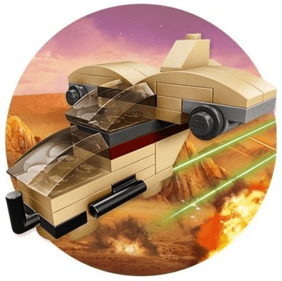 LEGO Toys "R" Us Exclusive Build - Wookiee Gunship (TRUWOOKIEE-1) set, 2015
