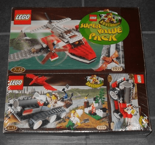 LEGO Adventurers Bundle Pack, Super Value Pack (Copack of Sets 5920, 5934, and 5935) (VP-15) set, 2000