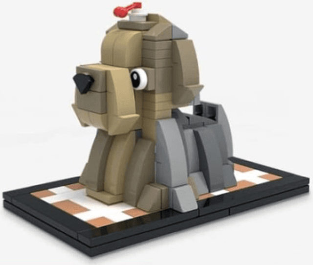 LEGO Yorkshire Terrier (YTERRIER-1) set, 2018