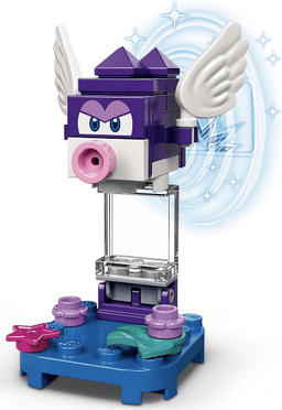 LEGO Spiny Cheep Cheep, Super Mario, Series 2 (Complete Set) (char02-2) set