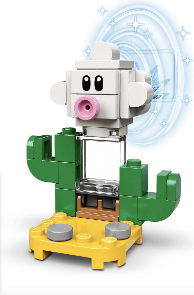 LEGO Foo, Super Mario, Series 2 (Complete Set) (char02-4) set, 2021