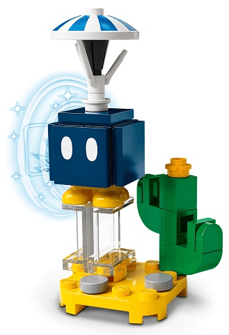 Parachute Bob-omb, Super Mario, Series 3 (Complete Set)