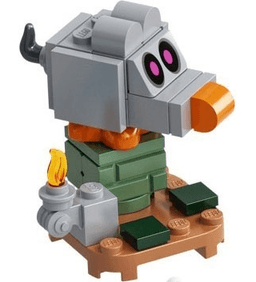 LEGO Scaredy Rat, Super Mario, Series 4 (Complete Set) (char04-9) set