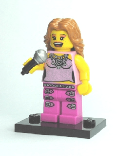 Pop Star, Series 2 (Complete Set with Stand and Accessories)