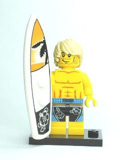 Surfer, Series 2 (Complete Set with Stand and Accessories)