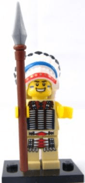 Tribal Chief, Series 3 (Complete Set with Stand and Accessories)