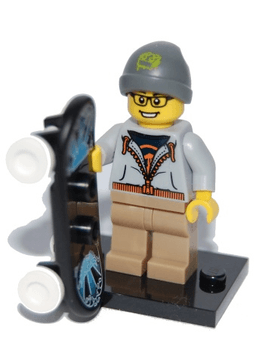 Street Skater, Series 4 (Complete Set with Stand and Accessories)