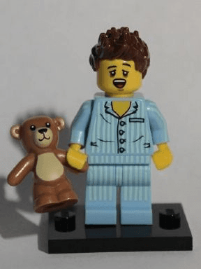LEGO Sleepyhead, Series 6 (Complete Set with Stand and Accessories) (col06-3) set, 2012