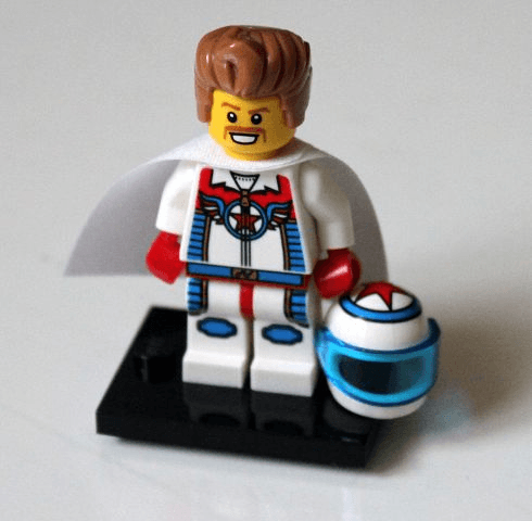 LEGO Daredevil, Series 7 (Complete Set with Stand and Accessories) (col07-7) set, 2012