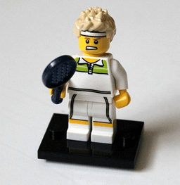 Tennis Ace, Series 7 (Complete Set with Stand and Accessories)