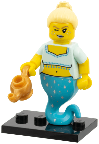 LEGO Genie Girl, Series 12 (Complete Set with Stand and Accessories) (col12-15) set, 2014