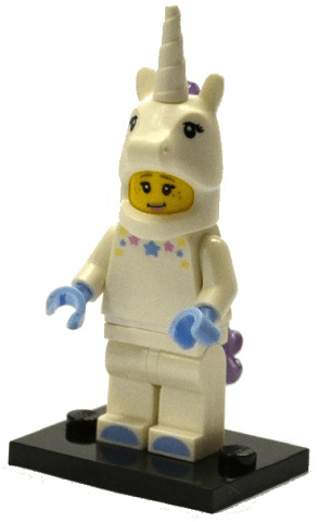 LEGO Unicorn Girl, Series 13 (Complete Set with Stand and Accessories) (col13-3) set, 2015