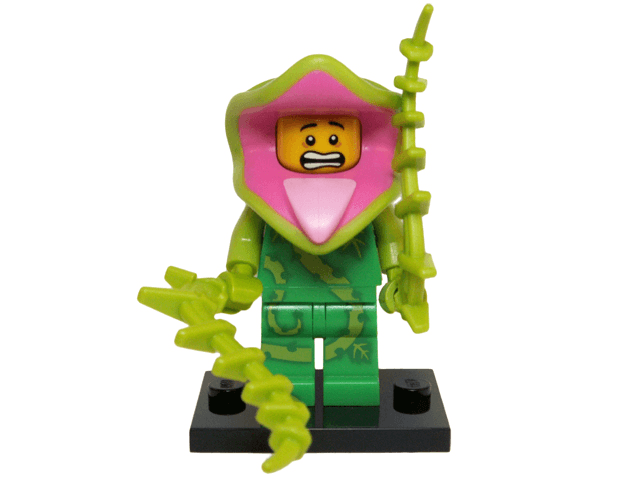 LEGO Plant Monster, Series 14 (Complete Set with Stand and Accessories) (col14-5) set, 2015