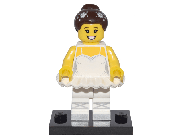 LEGO Ballerina, Series 15 (Complete Set with Stand and Accessories) (col15-10) set, 2016