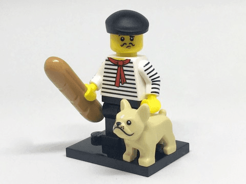 LEGO Connoisseur, Series 17 (Complete Set with Stand and Accessories) (col17-9) set, 2017